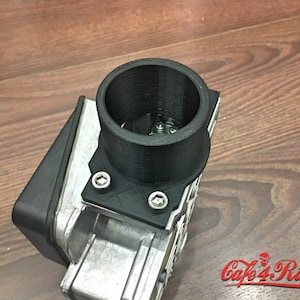 BMW K-Series Air Intake adapter  Black ABS infill 80% straight  60  mm outlet