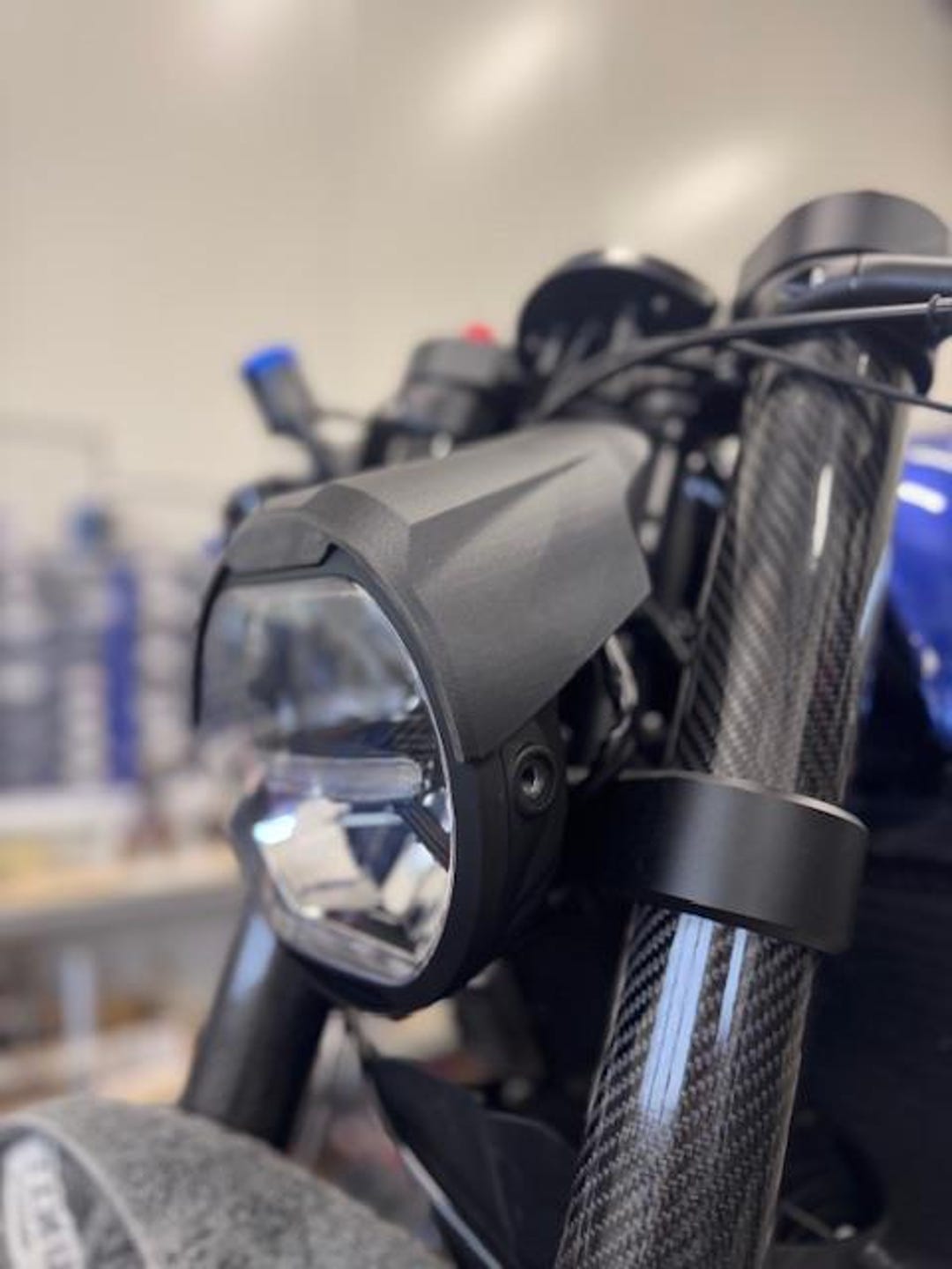 Koso Thunderbolt Headlight Fairing Mask Windshield 3D Print ASA