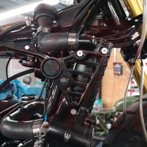 BMW K75 K1100 K100 Aluminum M -lock Bracket Right Side Black