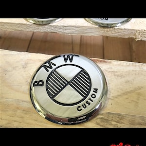 BMW logo for Caferacer, scrambler or streettracker CUSTOM  (Set of two pieces) 70mm