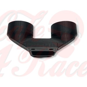 BMW K-Series Air Intake adapter  Black for 2 filters 54  mm outlet ABS infill 80%