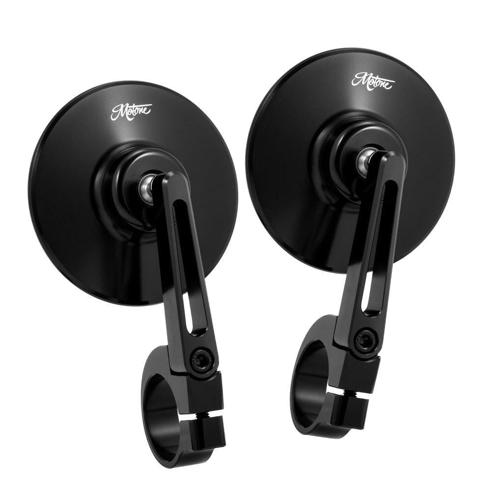 TURISMO Billet Bar End Mirror - TYPE S (80mm) - Bar End - PAIR