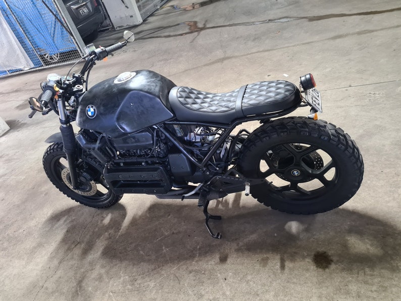 BMW K100 Cafe Racer double Seat