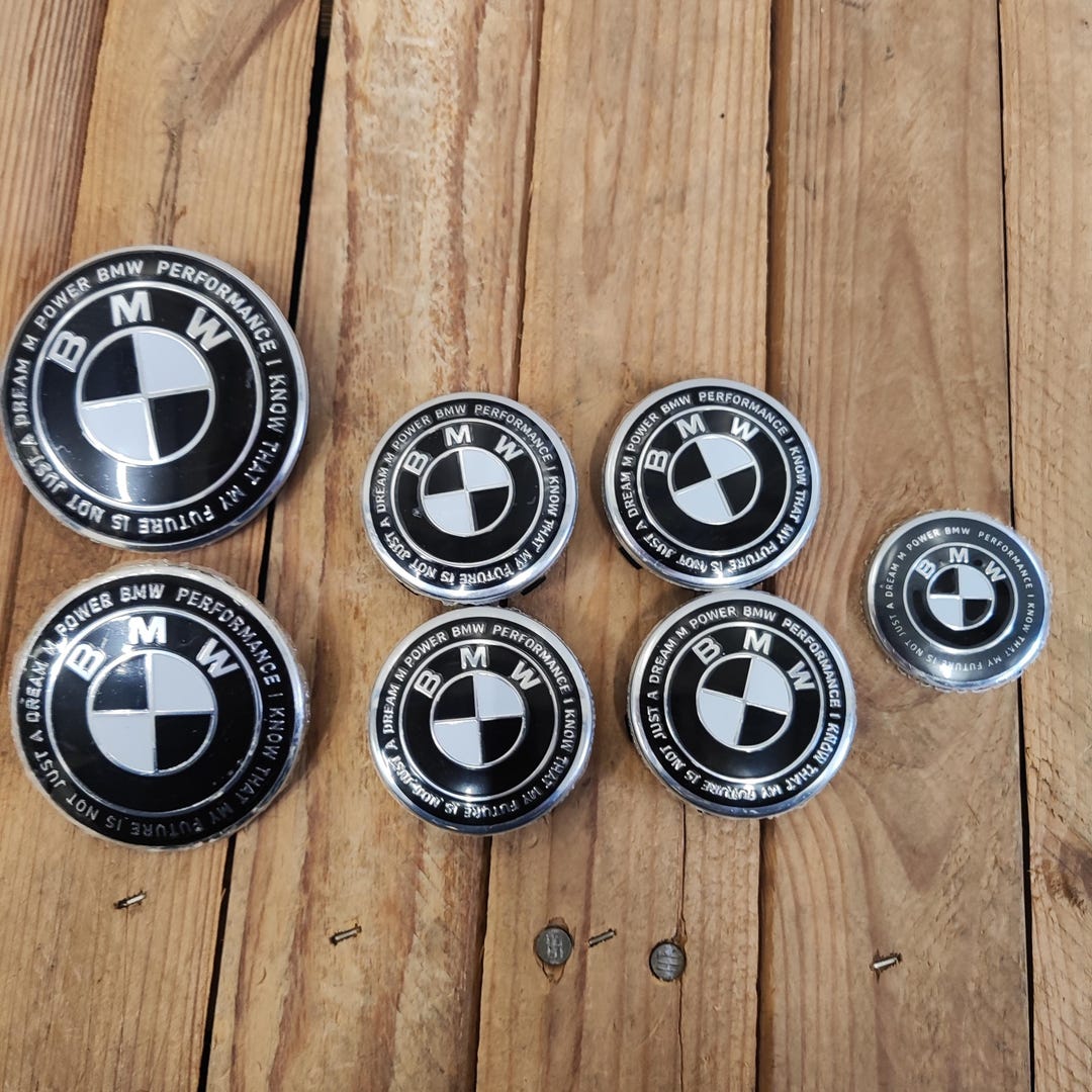 Kith Emblem 7x Logos BMW Kith Edition Logo Emblem Hood Trunk 1 X 74mm 1 X 82mm 4 X ...