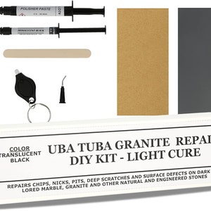 Uba Tuba & Red Stone Repair Kit (Red, Black & Clear Color) - Ideal
