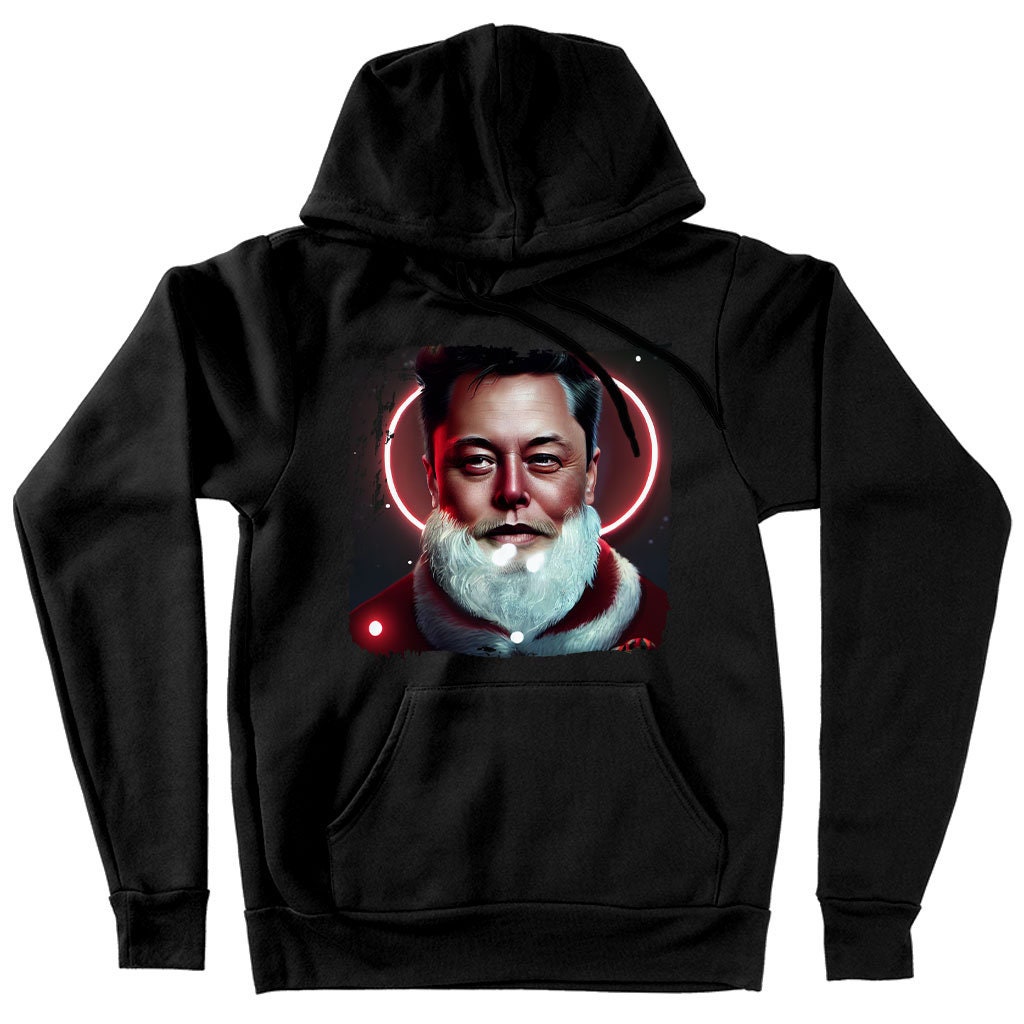 Elon Claus X-Mas Hoodie  Santa Claus Hoodie