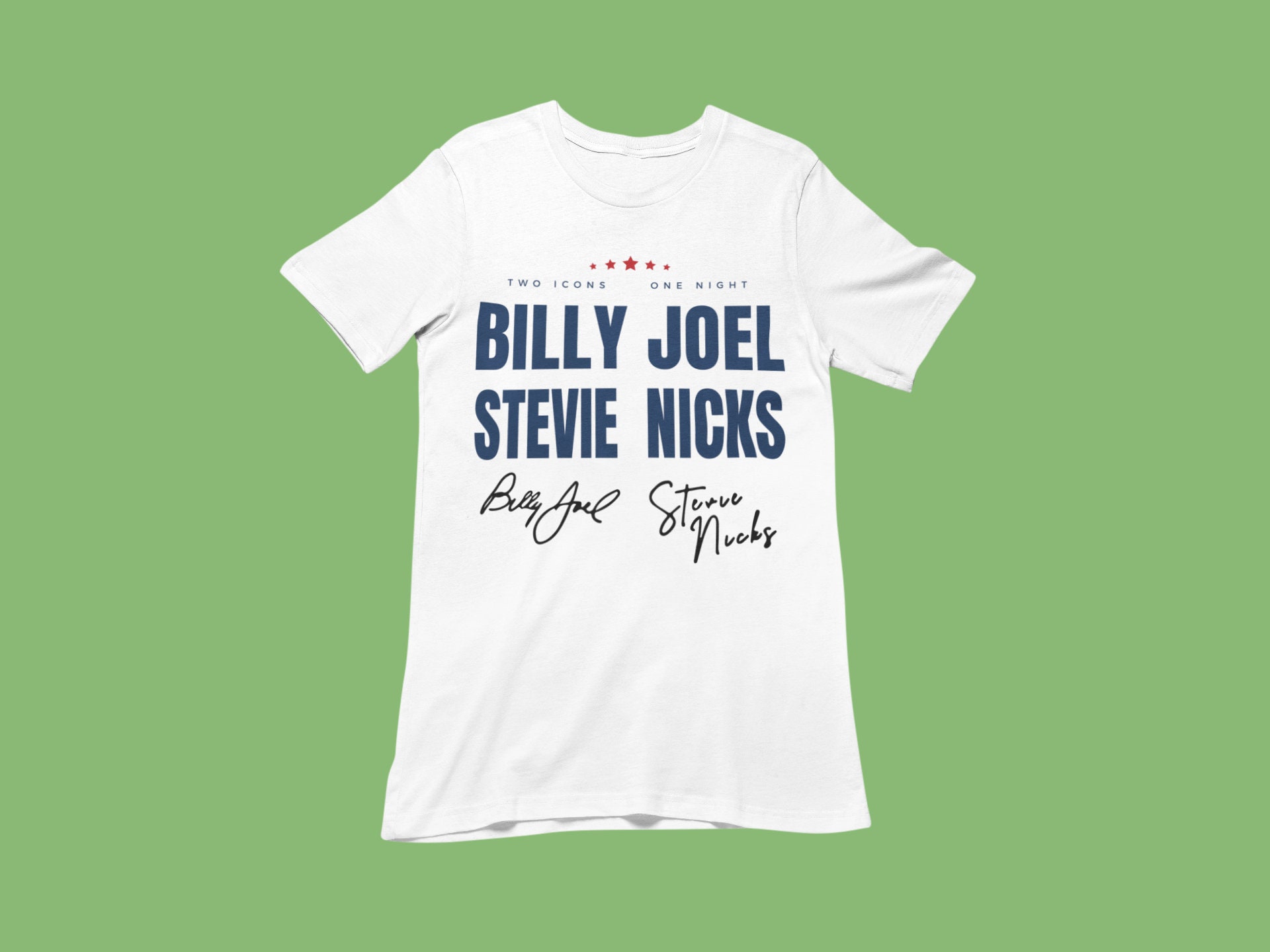 Billy Joel Stevie Nicks Tour Shirt - Etsy