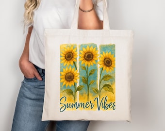 Floral Einkaufstasche für Sommer Geschenk für Blumen-Liebhaber Einkaufstasche für Mama Geschenke für sie Geschenk für Lehrer Wertschätzung Geschenk Tragetaschen für Frauen