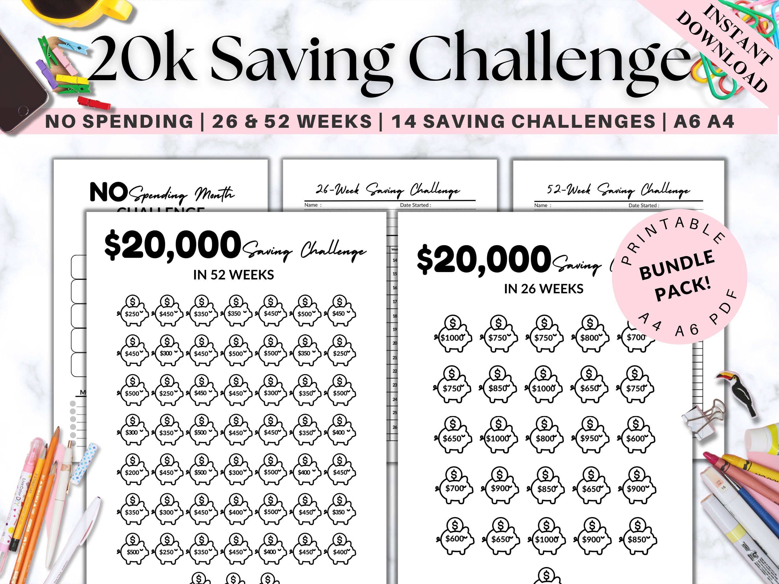 20K Savings Challenge - zru3r5u