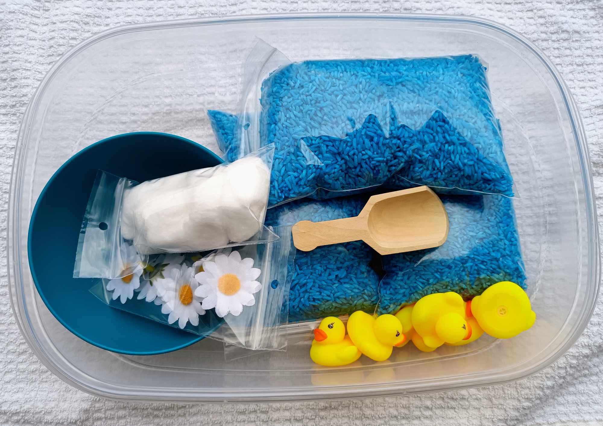 Rubber Duck Sensory Bins Etsy