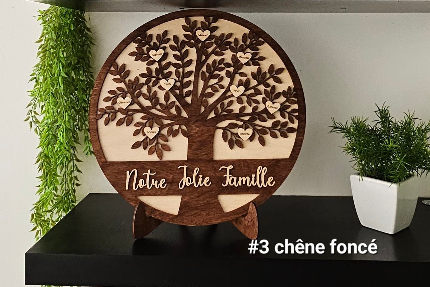 Arbre de vie en bois personnalisé arbre de vie famille - Etsy France