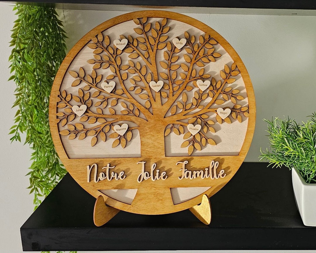 Arbre De Vie En Bois Personnalisé