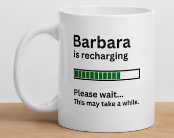 Personalized Gift for Barbara Mug-Barbara Definition Mug-Funny Barbara Mug-Sarcastic Barbara Mug-Custom Barbara Mug-Funny Mugs
