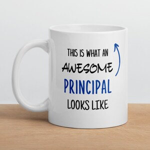 Principal Gift Tasse, Lustiges Hauptgeschenk, Principal Wertschätzung Geschenk, Principal Ruhestandsgeschenke für Principal, Lustige Kaffeebecher, Witz