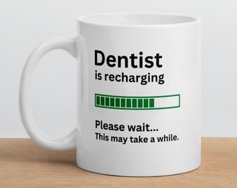 Regalo para dentista-taza de regalo de dentista-taza de dentista divertida-taza de broma de dentista-regalo de dentista sarcástico