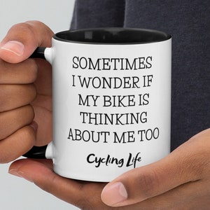 Cycling Gifts Coffee Mug for Cyclists Gift Idea for Cycling Lover