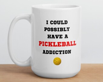 Pickleball Cadeaus voor Mannen en Vrouwen Koffie Mok voor Pickleball Fanatics Coffee Cup voor Pickleball Oma of Oma Pickleball Dad Cadeau