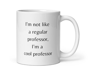 Cool professor mok-cadeau voor professor-professor mokken-professor cadeau-ideeën-unieke professor mok-beste ooit professor-mentor cadeau-koffiemok