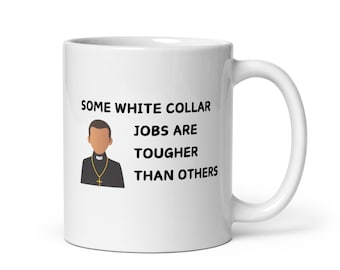 Mug prêtre, Mug cadeau prêtre personnalisé, cadeau pour pasteur, cadeau prêtre catholique, tasse à café catholique, cadeau catholique drôle, tasse d'ordination catholique