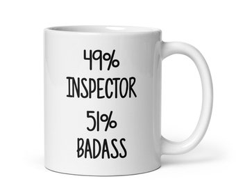Ispettore regalo tazza-regalo per ispettore-divertente tazza di caffè per ispettore-ispettore tazza di caffè-ispettore tazza-tazza sarcastica