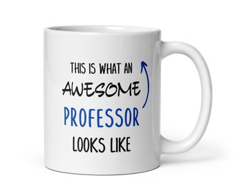Awesome professor mok-cadeau voor professor-professor mokken-professor cadeau-ideeën-unieke professor mok-beste ooit professor-mentor cadeau-koffiemok