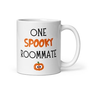 Mitbewohner Geschenk für Halloween-Mitbewohner Geschenk Kaffeetasse-Beste Mitbewohner Geschenk-Spaß Mitbewohner Becher-Geschenk für Mitbewohner-sarkastische Kaffeetasse für Mitbewohner