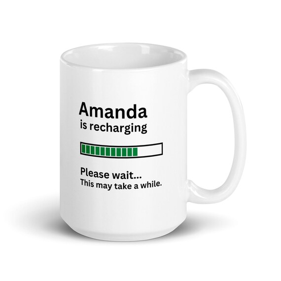 Customizable Mug for Amanda, Personalized Gift for Amanda, Custom Mug,  Large Coffee Mug, Hot Chocolate Mug, Friendship Mug, Custom Text Mug - Etsy
