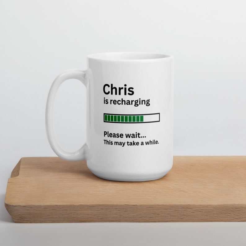 Mug Humoristique Chris Whitty "Lockdown" - Cadeau Anniversaire, Noël, Bureau - Céramique Blanche