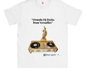 Classic Unisex Crewneck T-shirt : "Ormolu DJ Decks from Versailles"