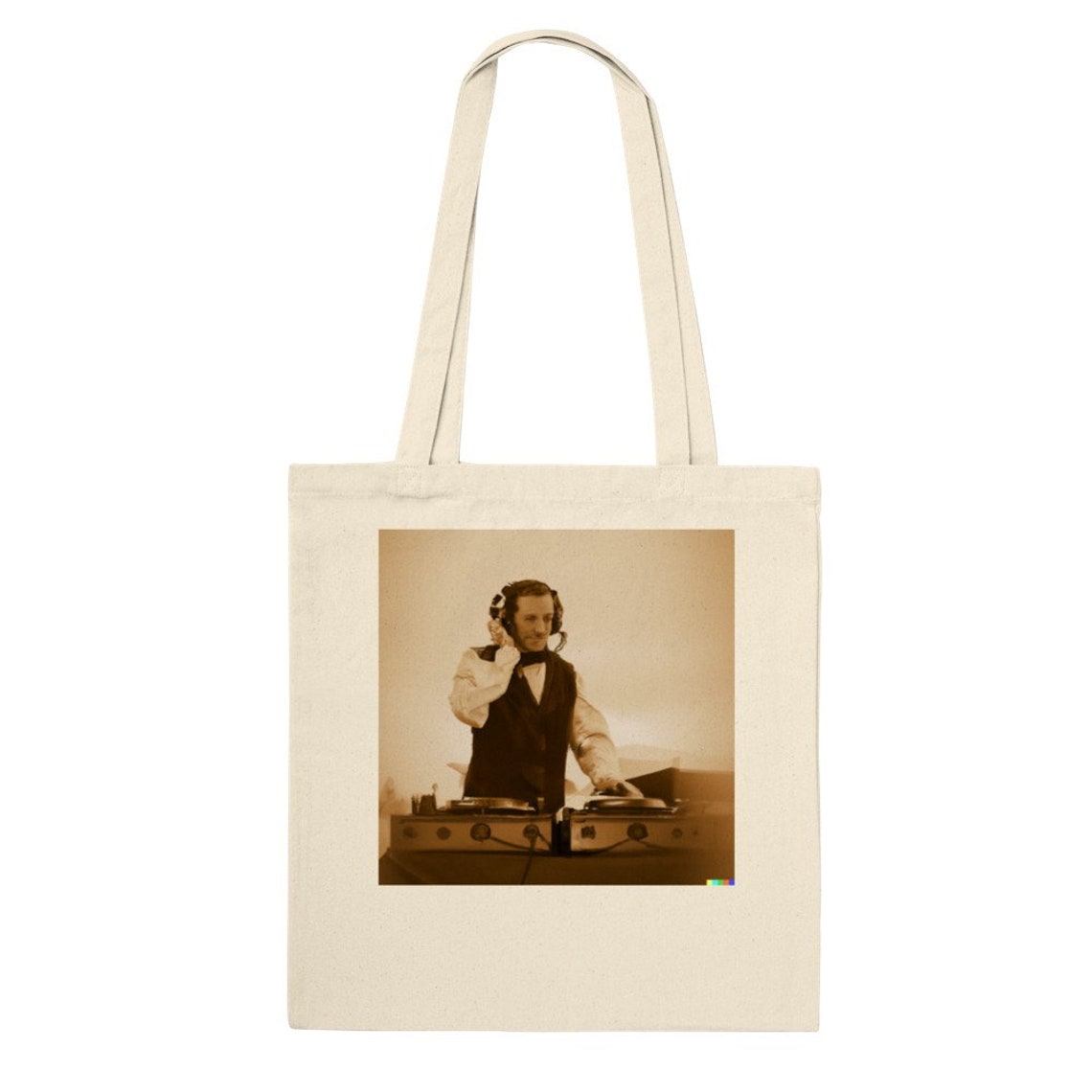 Tote Bag : Victorian DJ image 1