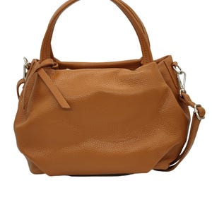 Begonia Original and simple cowhide leather handbag for women Choice of color
