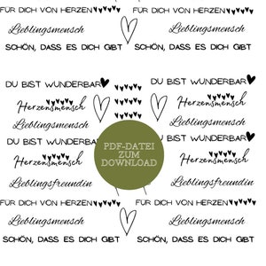 Candle foil PDF girlfriend I candle tattoo I water slide foil I FILE Download DIN A4