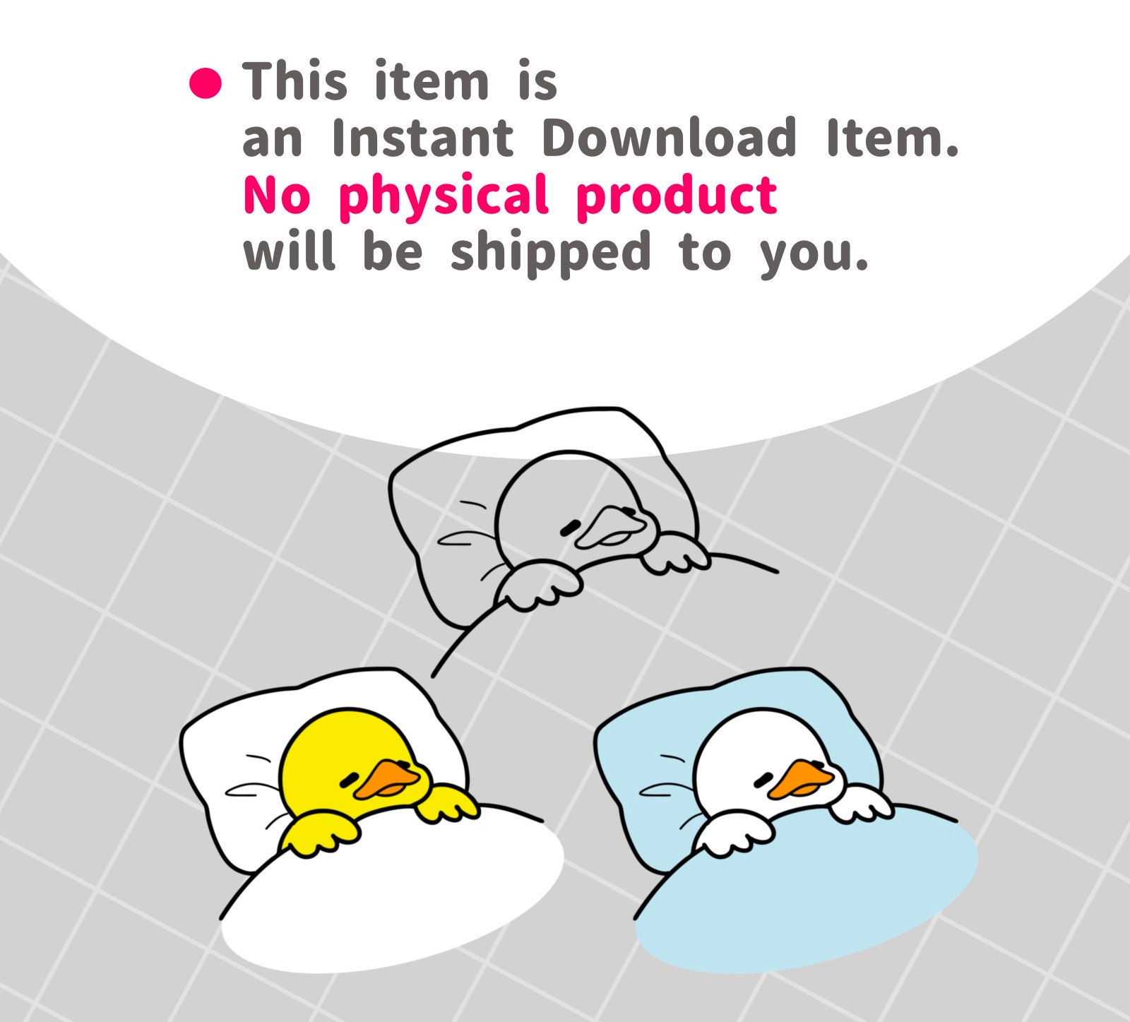 Sleeping Duck,kawaii Duck,duck Illustration,duck Drawing,duck Png,duck