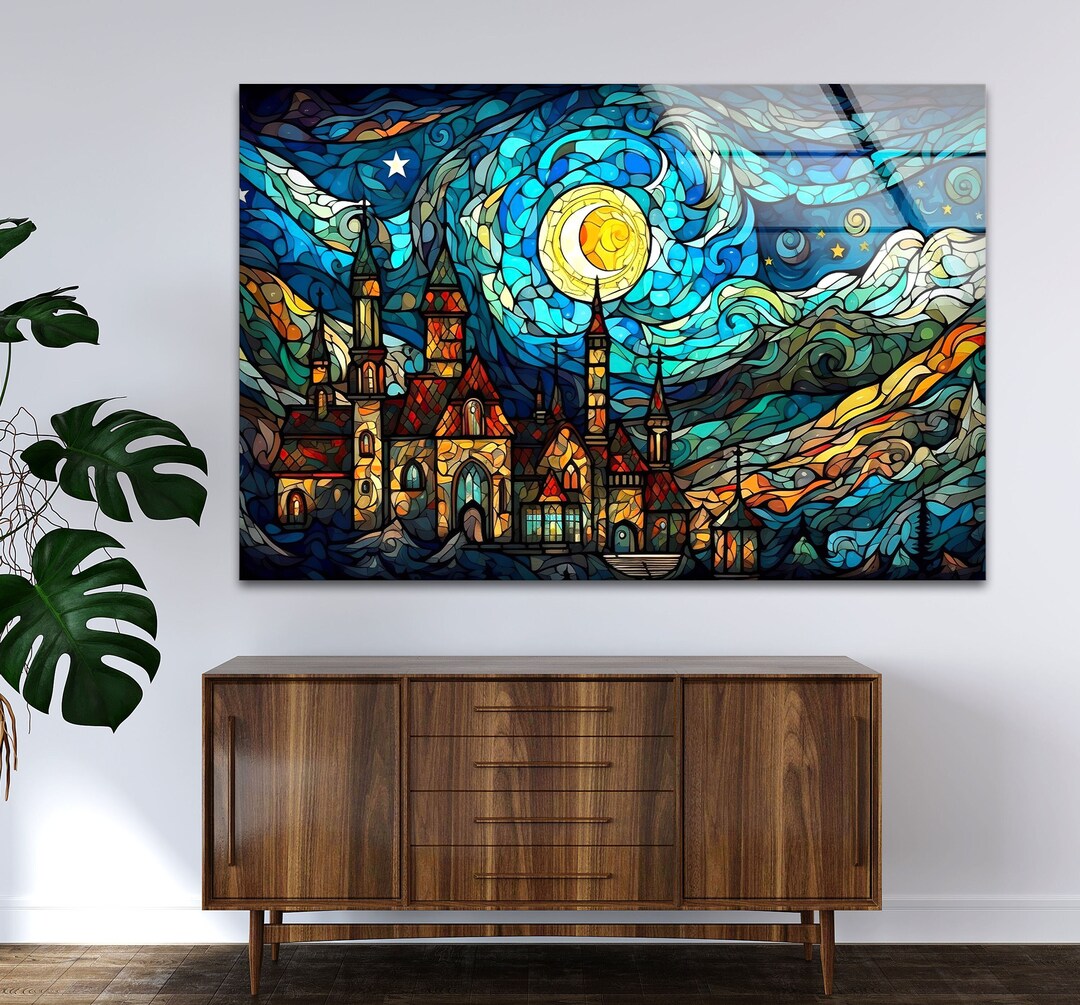 Tempered Glass Wall Artstained Wall Artstained Glass Artwall Decor