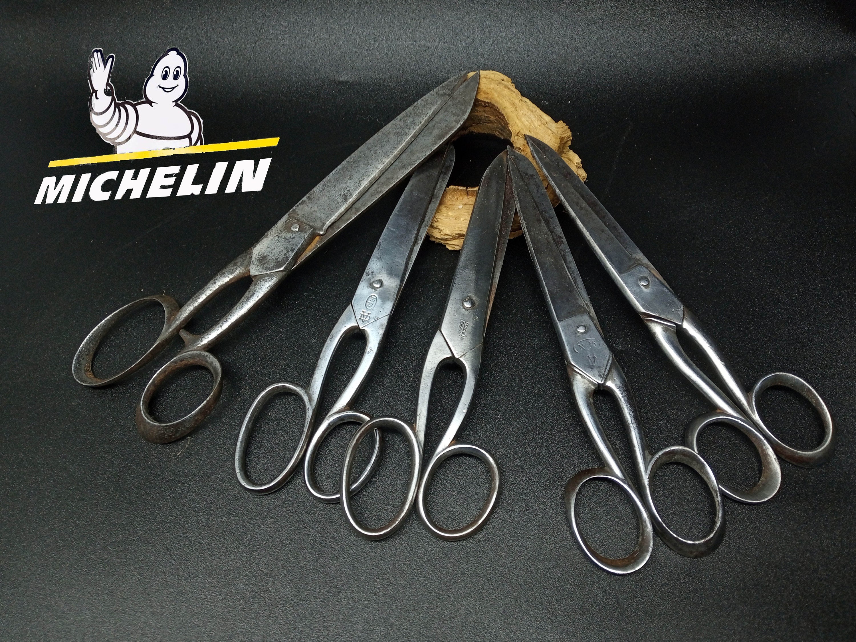 7-1/4 Narrow Blade Scissors Shears Metal Copper Plate Cutting Jewelry  Making Cutters