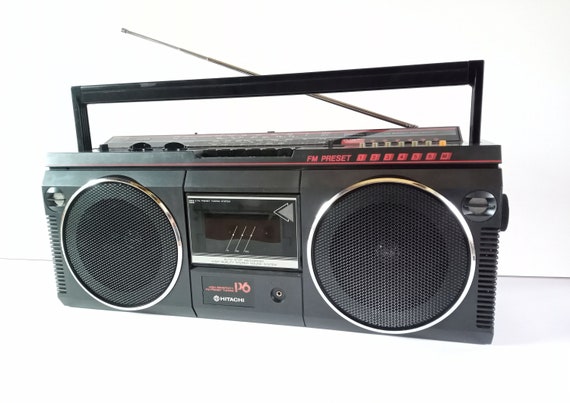 Radio-Cassette/Enregistreur vintage. Compact Cassette.
