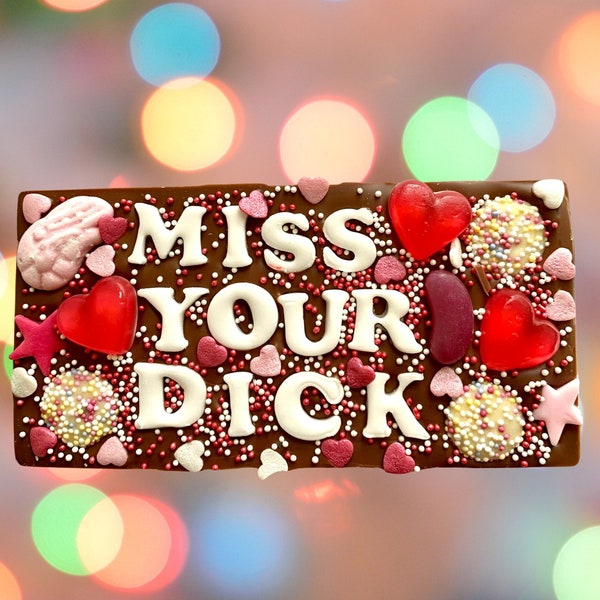 Rude Humour Chocolate Bar, Rude and funny words, Custom Chocolate, Personalised Chocolate Slab