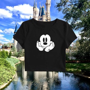 Oh My Mickey crop top | Disney inspired Crop Top | Disney Shirt | Mickey crop top