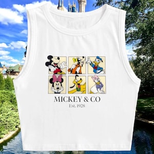 Friends Till The End crop top | Disney inspired Crop Top | Disney shirt | Disney vacation shirt | Multi colors available