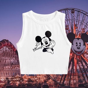 Love My Mickey crop top | Disney inspired Crop Top | Disney shirt | Mickey crop top | Disney vacation crop top | Multi colors available