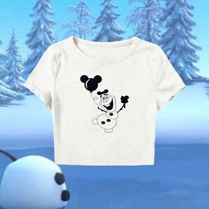 Best Day Ever crop top | Disney Frozen inspired Crop Top | Disney shirt | Frozen crop top | Disney vacation shirt | Olaf crop top