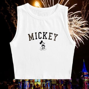 Mickey crop top | Disney inspired Crop Top | Disney shirt | Disney vacation shirt | Multi colors available