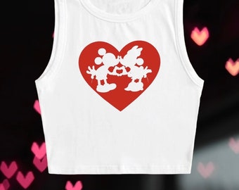 Endless Love crop top | Disney inspired Crop Top | Mickey & Minnie crop top | Disney shirt | Disney tank