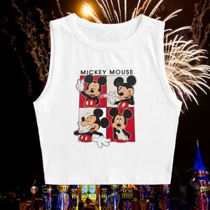 Four of a Kind Mickey crop top | Disney inspired Crop Top | Mickey crop top | Disney shirt | Mickey shirt