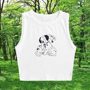 Puppy Love crop top | Disney inspired Crop Top | Disney shirt | 101 Dalmatian shirt | Multi colors available