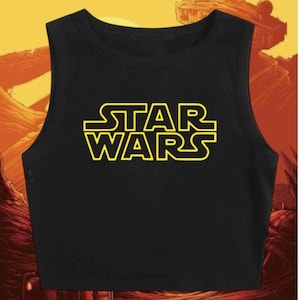 In a Galaxy far far away crop top | Disney Star Wars inspired Crop Top | Disney shirt | Grafic Sci-Fi Movie shirt | Disney vacation shirt