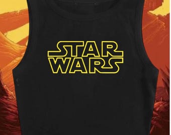 In a Galaxy far far away crop top | Disney Star Wars inspired Crop Top | Disney shirt | Grafic Sci-Fi Movie shirt | Disney vacation shirt