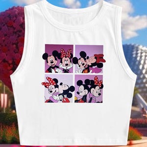 True Love crop top | Disney inspired Crop Top | Mickey & Minnie crop top | Disney shirt | Disney tank