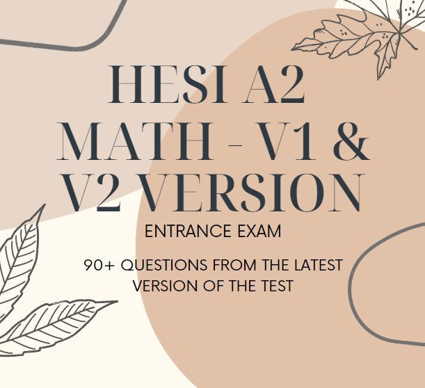 90-hesi-math-entrance-exam-questions-etsy for Free Printable Hesi A2 Study Guide 90+ HESI MATH Entrance Exam Questions - Etsy for Free Printable Hesi A2 Study Guide