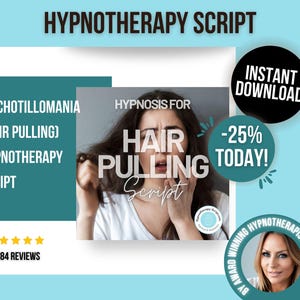 Hypnosis Script - Trichotillomania (Hair Pulling) Hypnotherapy Script - For Hypnotherapists - Hypnotherapy Scripts